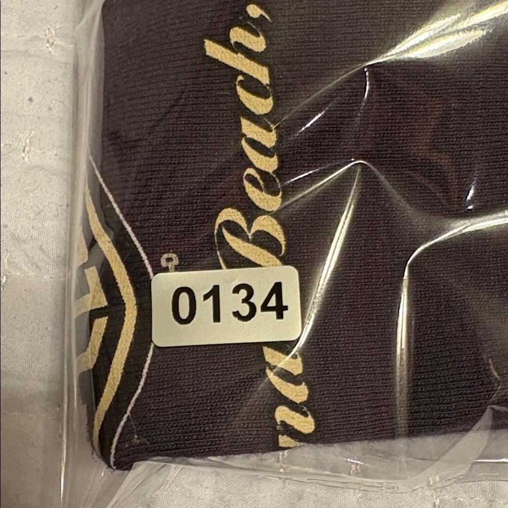 Harley Davidson Motorcycles Purple Sequined Eagle Wings Long Sleeve Tee, Medium - Picture 8 of 8